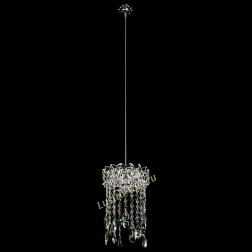 Барная люстра Астра №1 журавлик Зеленая в Ставрополе Гусь Хрустальный