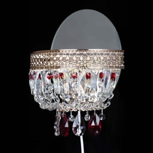 Бра Венеция красная в Ставрополе Гусь Хрустальный