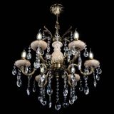 Люстра Алфея №6 с камнем журавлик в Ставрополе
