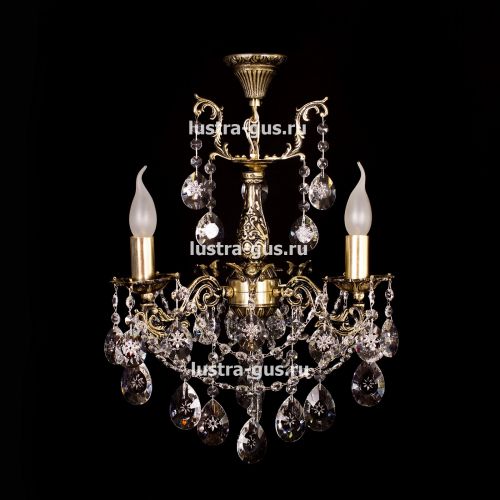 Люстра бронзовая Мелания №3 в Ставрополе Гусь Хрустальный