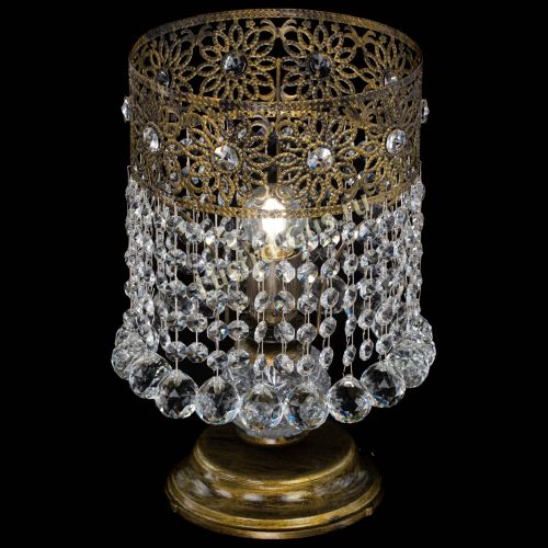 Настольная лампа Восток с шарами под бронзу в Ставрополе Гусь Хрустальный