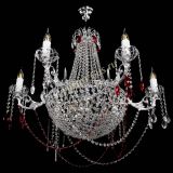 Люстра Елизавета малая №9 красная в Ставрополе Люстра Елизавета малая №9 красная в Ставрополе