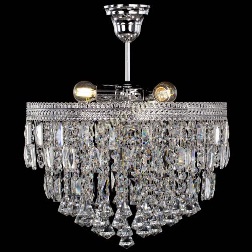 Люстра Флоренция №3 пластинка конус в Ставрополе Гусь Хрустальный