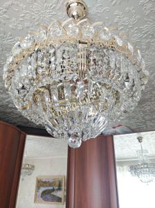 Люстра Кольцо Классика Пластинка с подвесом в Ставрополе отзыв и фото покупателя