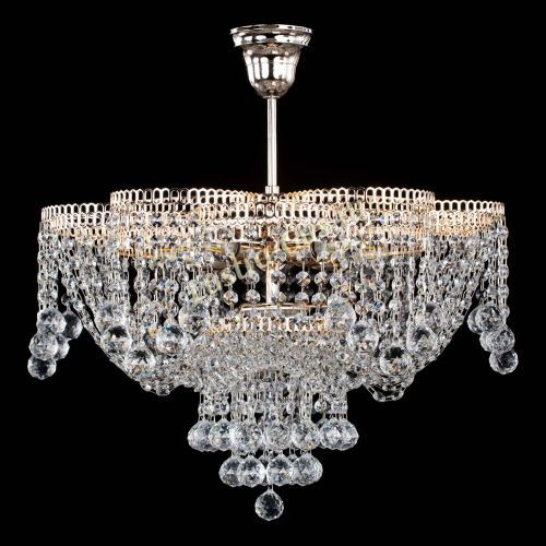 Люстра Лотос Анна с подвесом в Ставрополе Гусь Хрустальный