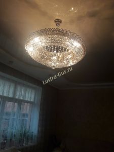 Люстра Кольцо Классика с подвесом в Ставрополе отзыв и фото покупателя
