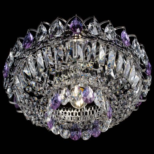 Люстра Астра Бутон №1 фиолетовая в Ставрополе Гусь Хрустальный