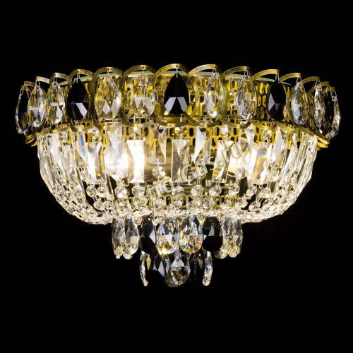 Люстра Астра Бутон №3 черная под бронзу в Ставрополе Гусь Хрустальный