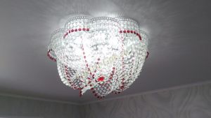 Люстра Хрустальная Волна в Ставрополе отзыв и фото покупателя