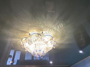 Люстра Камея №1 синяя в Ставрополе отзыв и фото покупателя