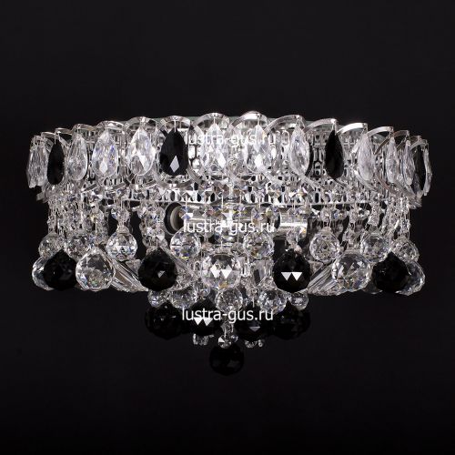 Люстра Катерина шар черная в Ставрополе Гусь Хрустальный